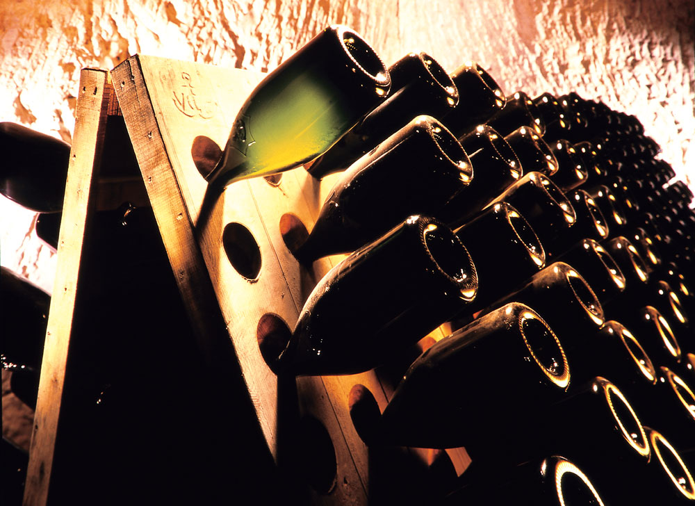 Inside the Veuve Clicquot cellar